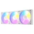 מאוורר למארז Antec C120 ARGB 120mm PWM לבן 3x Fans