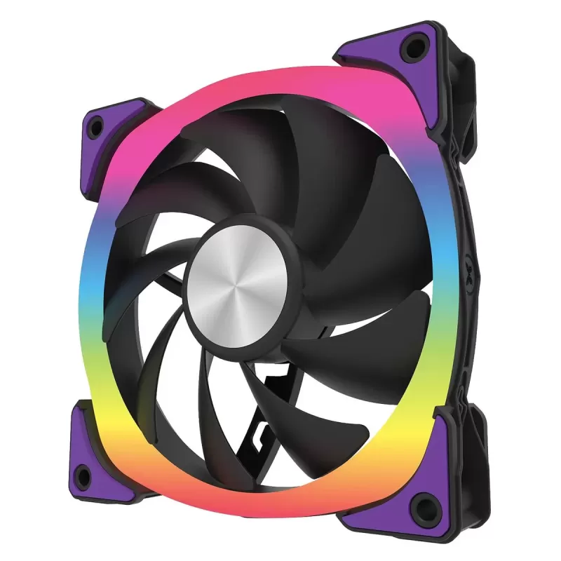 סט מאווררים Super Flower NEON ARGB 120mm 3xFans שחור