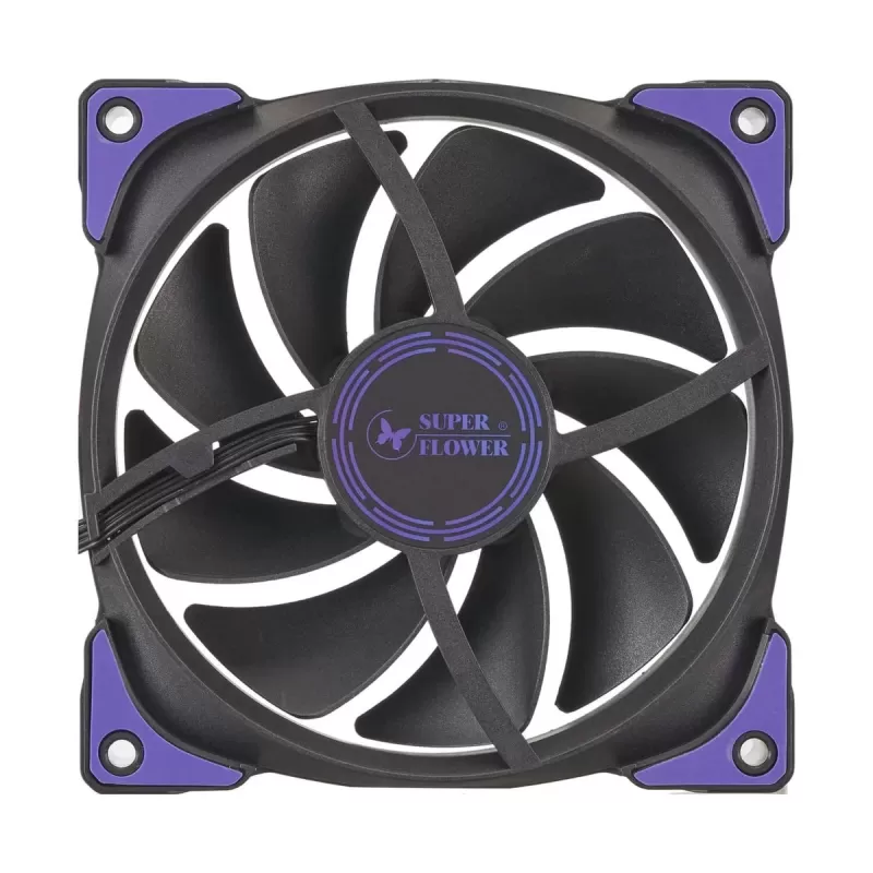 סט מאווררים Super Flower NEON ARGB 120mm 3xFans שחור