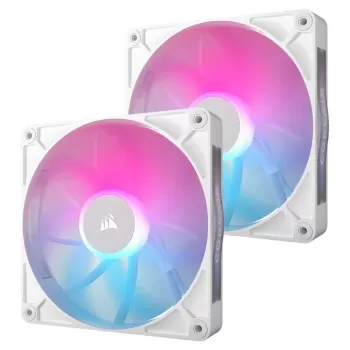 סט מאווררים Corsair iCUE LINK RX140 RGB 140mm PWM 2xFans Start Kit לבן סט מאווררים Corsair iCUE LINK RX140 RGB 140mm PWM 2xFans Start Kit לבן