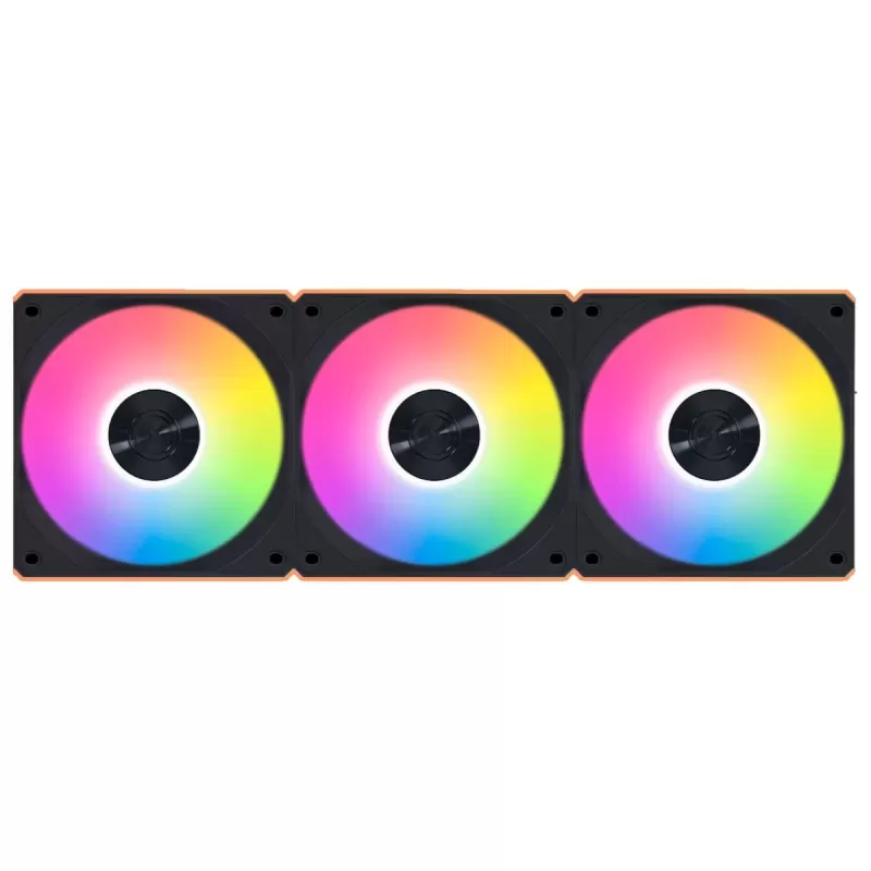 Набор вентиляторов LIAN-LI 120mm UNI CL Wireless Reverse x3 Цвет:чёрный
