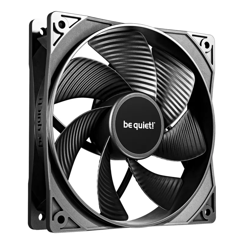 מאוורר למארז be quiet! Pure Wings 3 120mm PWM Reverse 3-Pack שחור