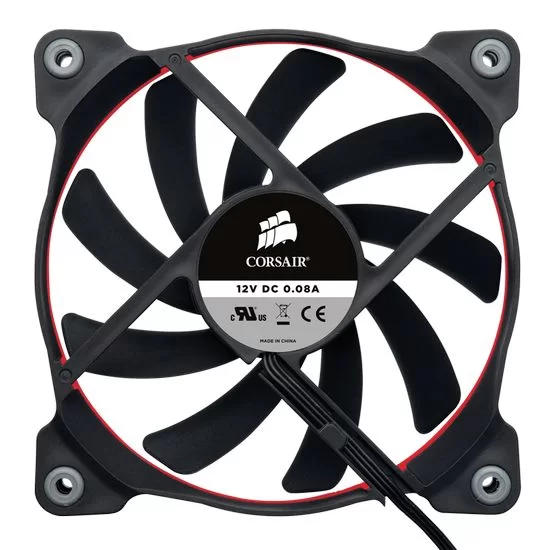 מאוורר למארז Corsair Air Series Air Series AF120 Quiet Edition High Airflow 120mm Fan