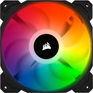 Вентилятор для Корпуса Corsair iCUE SP140 RGB PRO Performance 140mm Цвет:чёрный, белый Вентилятор для Корпуса Corsair iCUE SP140 RGB PRO Performance 140mm Цвет:чёрный, белый