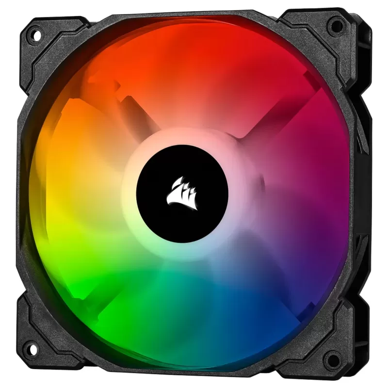 Вентилятор для Корпуса Corsair iCUE SP140 RGB PRO Performance 140mm Цвет:чёрный, белый Вентилятор для Корпуса Corsair iCUE SP140 RGB PRO Performance 140mm Цвет:чёрный, белый