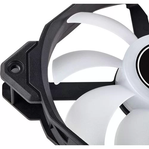 ערכת 3 מאווררים Corsair Air Series AF120 LED (2018) שחור, לבן 120mm