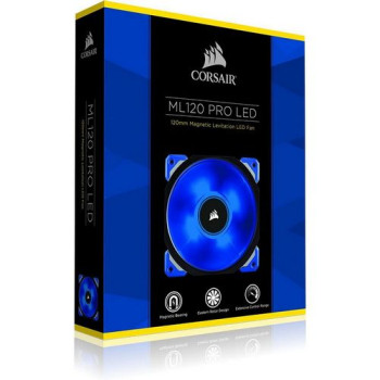 Case Fan Corsair ML120 PRO LED black, blue 120mm Case Fan Corsair ML120 PRO LED black, blue 120mm