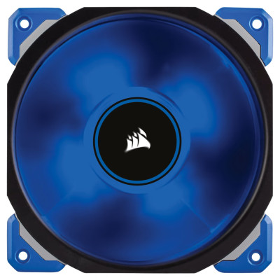 Вентилятор для Корпуса Corsair ML120 PRO LED черный, синий 120mm Вентилятор для Корпуса Corsair ML120 PRO LED черный, синий 120mm