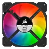 ערכת מאווררים למארז Corsair iCUE SP140 RGB PRO Performance Dual Fan Kit with Lighting Node CORE 140mm צבע שחור