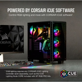 ערכת מאווררים כפולה Lighting Node CORE Corsair iCUE SP140 RGB PRO Performance ערכת מאווררים כפולה Lighting Node CORE Corsair iCUE SP140 RGB PRO Performance