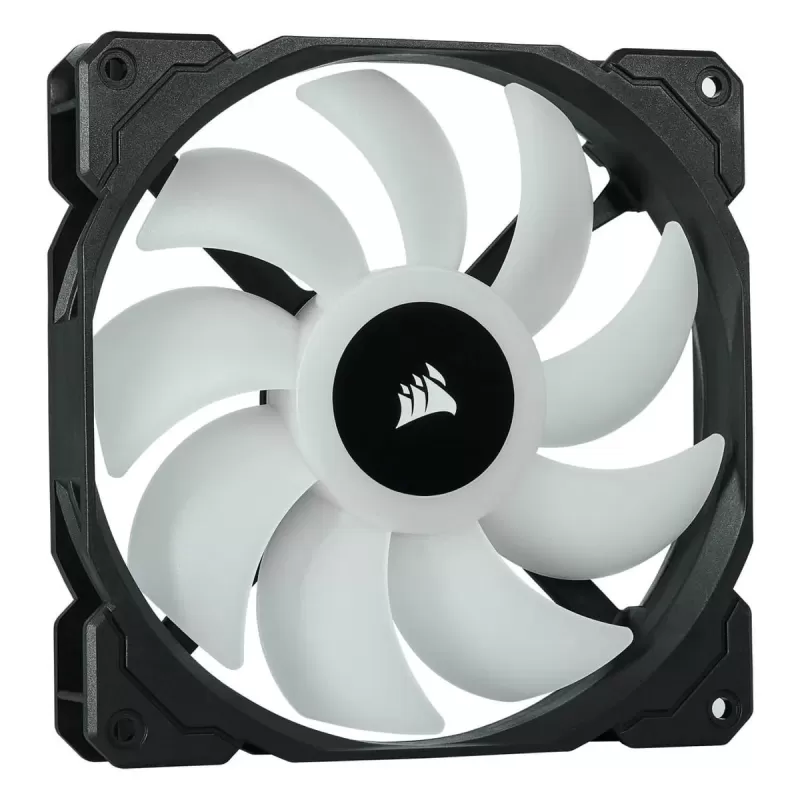 ערכת מאווררים למארז Corsair iCUE SP140 RGB PRO Performance Dual Fan Kit with Lighting Node CORE 140mm צבע שחור