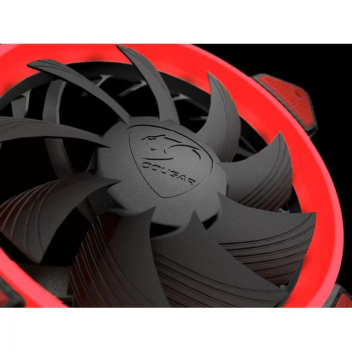 Вентилятор для Корпуса COUGAR FR 120 red 120mm