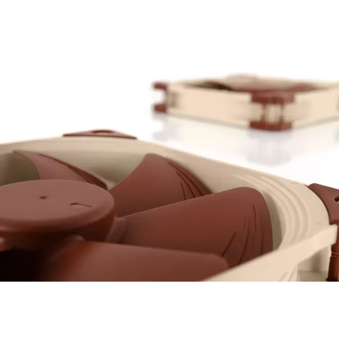 מאוורר למארז Noctua NF-A14 PWM 140mm צבע חום