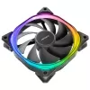 מאוורר למארז Antec Fusion 120mm ARGB Fan 3 PACK Fan And Conntroller צבע שחור