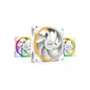מאוורר למארז be quiet! LIGHT WINGS WHITE 120mm PWM Triple Pack צבע לבן