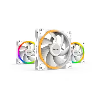 מאוורר למארז be quiet! LIGHT WINGS WHITE 120mm PWM Triple Pack צבע לבן מאוורר למארז be quiet! LIGHT WINGS WHITE 120mm PWM Triple Pack צבע לבן