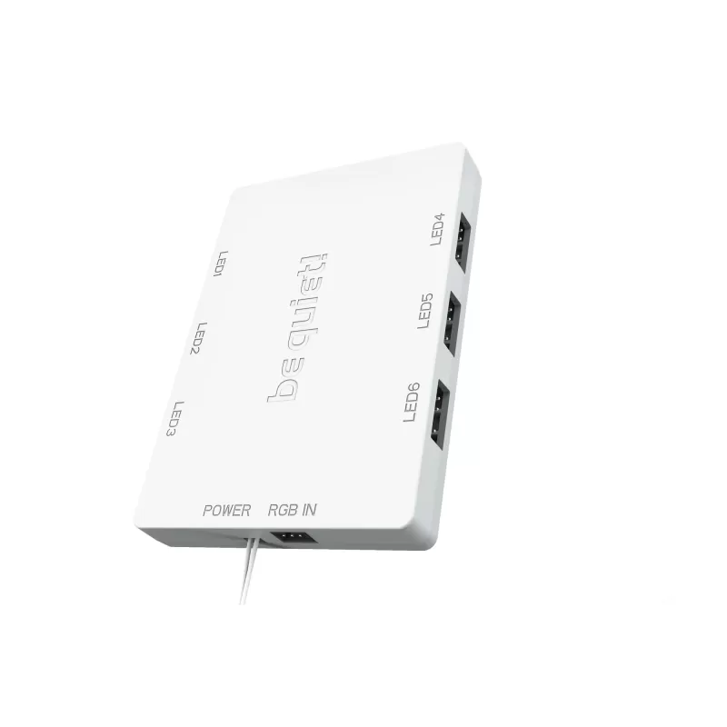 מאוורר למארז be quiet! LIGHT WINGS WHITE 120mm PWM Triple Pack צבע לבן