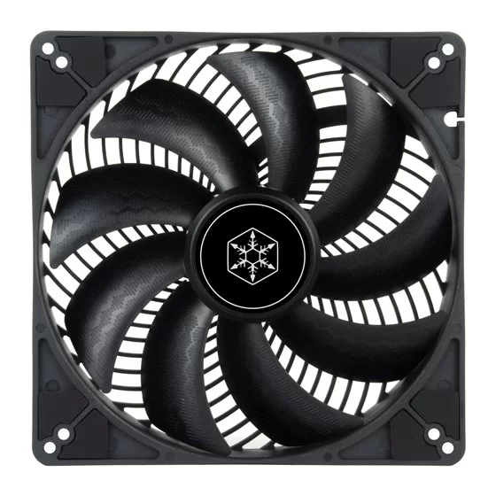 Вентилятор для Корпуса SilverStone Air Penetrator 184i PRO 180mm PWM 1200RPM Вентилятор для Корпуса SilverStone Air Penetrator 184i PRO 180mm PWM 1200RPM