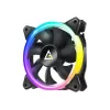 מאוורר למארז Antec Neon 120 ARGB PWM 3xFans with Controller 120mm צבע שחור