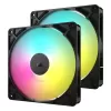 Вентилятор для Корпуса Corsair RS140 ARGB 140mm PWM Fans - Dual Pack