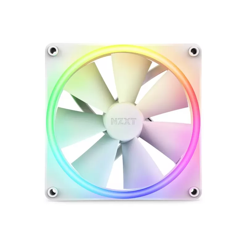 מאוורר למארז NZXT F140 RGB Duo 140mm Dual-Sided RGB Fan לבן מאוורר למארז NZXT F140 RGB Duo 140mm Dual-Sided RGB Fan לבן