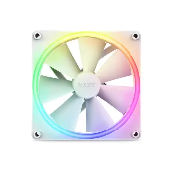 Case Fan NZXT F140 RGB Duo 140mm Dual-Sided RGB Fan white Case Fan NZXT F140 RGB Duo 140mm Dual-Sided RGB Fan white