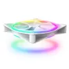 מאוורר למארז NZXT F140 RGB Duo 140mm Dual-Sided RGB Fan לבן מאוורר למארז NZXT F140 RGB Duo 140mm Dual-Sided RGB Fan לבן