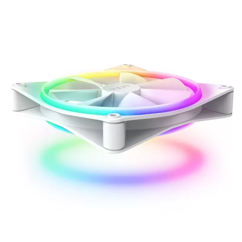 מאוורר למארז NZXT F140 RGB Duo 140mm Dual-Sided RGB Fan לבן מאוורר למארז NZXT F140 RGB Duo 140mm Dual-Sided RGB Fan לבן