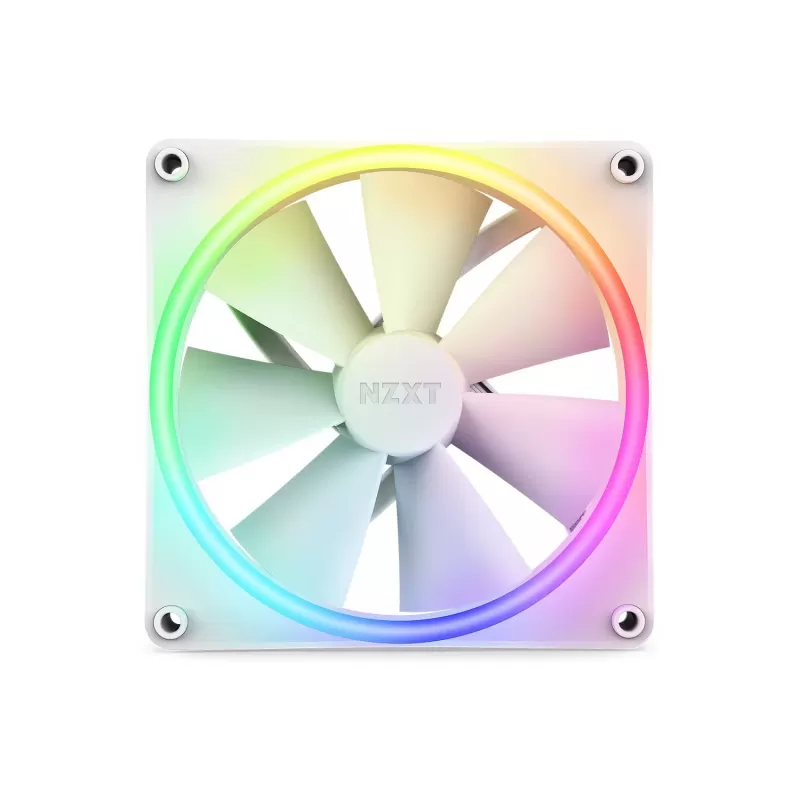 מאוורר למארז NZXT F140 RGB Duo 140mm Dual-Sided RGB Fan לבן מאוורר למארז NZXT F140 RGB Duo 140mm Dual-Sided RGB Fan לבן