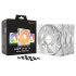 Case Fan be quiet! Light Wings LX 140mm PWM white Triple-Pack Case Fan be quiet! Light Wings LX 140mm PWM white Triple-Pack