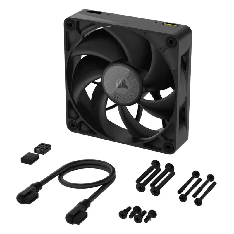 Вентилятор для Корпуса Corsair iCUE Link RX120 MAX Thick 120mm Fan Цвет:чёрный