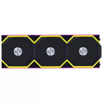 ערכת 3 מאווררים LIAN-LI UNI SL Wireless 120mm 3xFans שחור ערכת 3 מאווררים LIAN-LI UNI SL Wireless 120mm 3xFans שחור