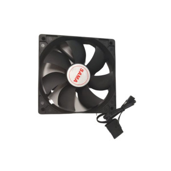 Case Fan SAMA 12CM MOLEX 120mm Color:black Case Fan SAMA 12CM MOLEX 120mm Color:black