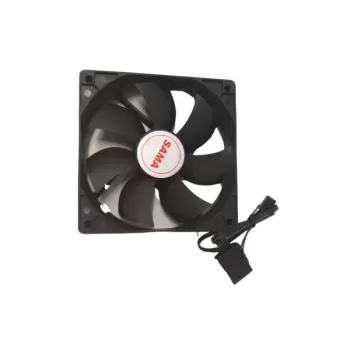 מאוורר למארז SAMA 12CM MOLEX 120mm צבע שחור
