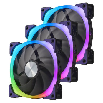 Набор вентиляторов Super Flower NEON ARGB 140mm 3xFans черный