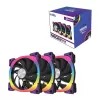 Fan set Super Flower NEON ARGB 140mm 3xFans black