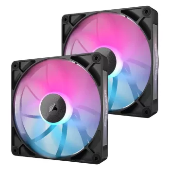 סט מאווררים Corsair iCUE LINK RX140 RGB 140mm PWM 2xFans Starter Kit שחור סט מאווררים Corsair iCUE LINK RX140 RGB 140mm PWM 2xFans Starter Kit שחור