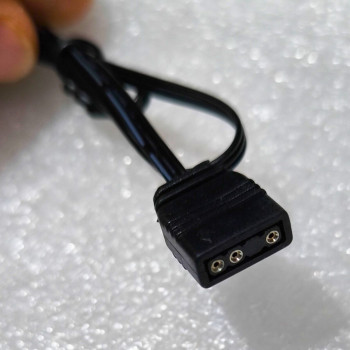 Case Fan Antec 120MM 4 PIN MALE + ARGB FEMALE 120mm OEM Color:black..