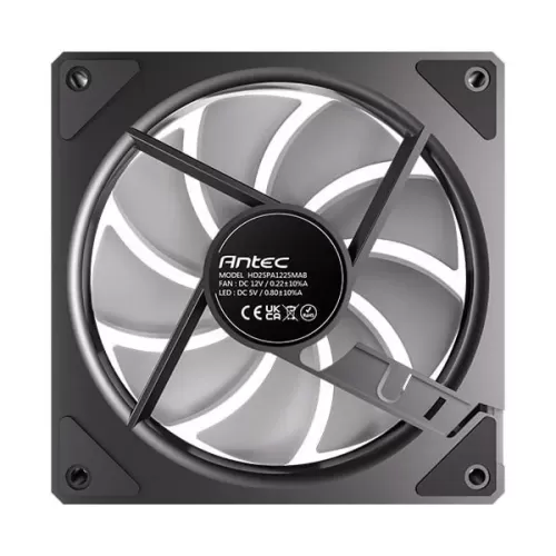 Вентилятор для Корпуса Antec Vision 120 ARGB PWM FANS 3PK black 120mm