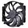 מאוורר Noctua NF-A14x25r G2 PWM chromax.black 140mm צבע שחור