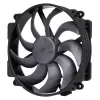 מאוורר Noctua NF-A14x25r G2 PWM chromax.black 140mm צבע שחור