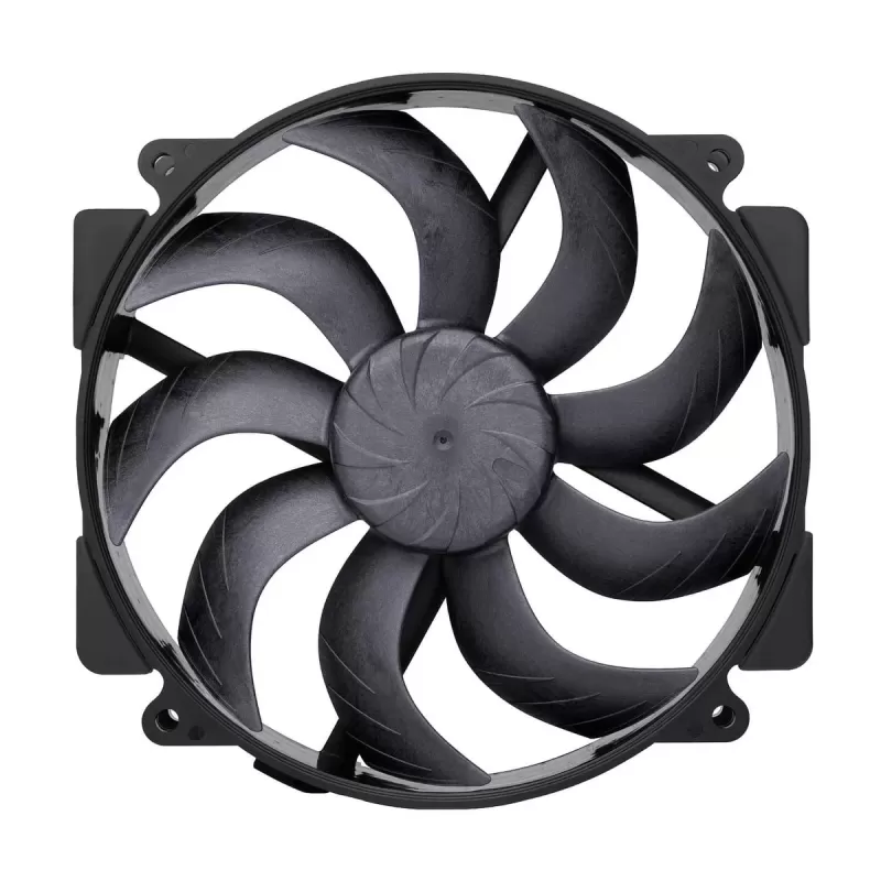 מאוורר Noctua NF-A14x25r G2 PWM chromax.black 140mm צבע שחור