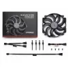 מאוורר Noctua NF-A14x25r G2 PWM chromax.black 140mm צבע שחור