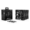 מאוורר למארז be quiet! Pure Wings 3 120mm PWM HS 3-Pack שחור