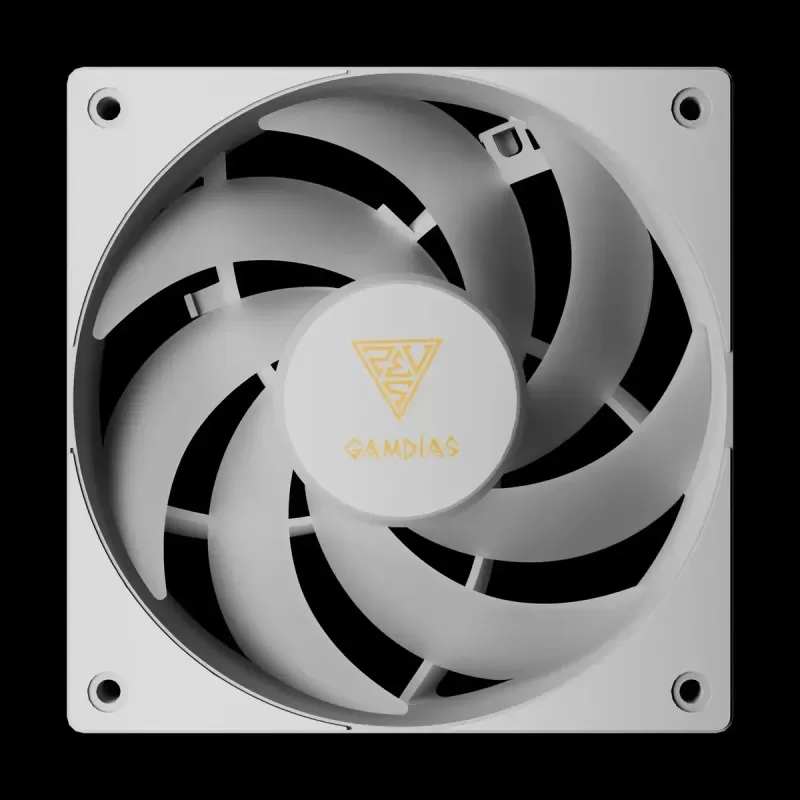 Вентилятор для Корпуса Gamdias NOTUS 1203 ARGB white 120mm