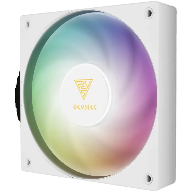 Case Fan Gamdias NOTUS M1-1201 ARGB white 120mm