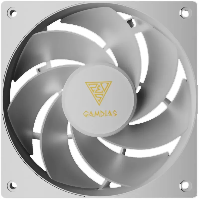 Case Fan Gamdias NOTUS M1-1201 ARGB white 120mm