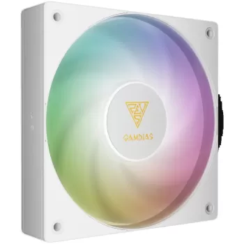 Case Fan Gamdias NOTUS M1-1201 ARGB white 120mm