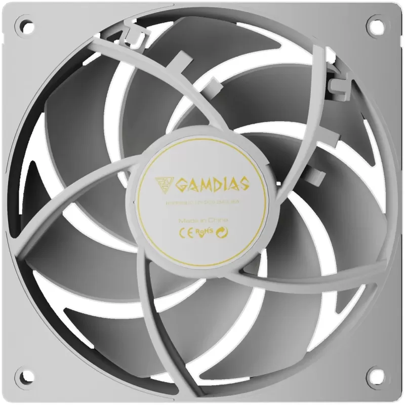 Case Fan Gamdias NOTUS M1-1201 ARGB white 120mm