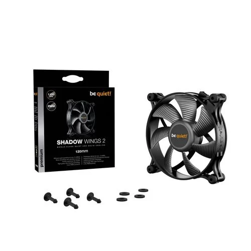 Вентилятор для Корпуса be quiet! SHADOW WINGS 2 120mm Цвет:чёрный